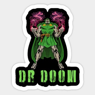 dr doom Sticker